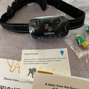StopWoofer, Humane Anti-Bark Collar New